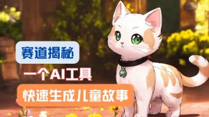 利用AI工具一分钟制作原创视频,多种变现方式,复制粘贴月入2w+!-聊项目