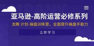 亚马逊高阶运营必修系列，龙腾计划-操盘训练营，全面提升操盘手能力-聊项目