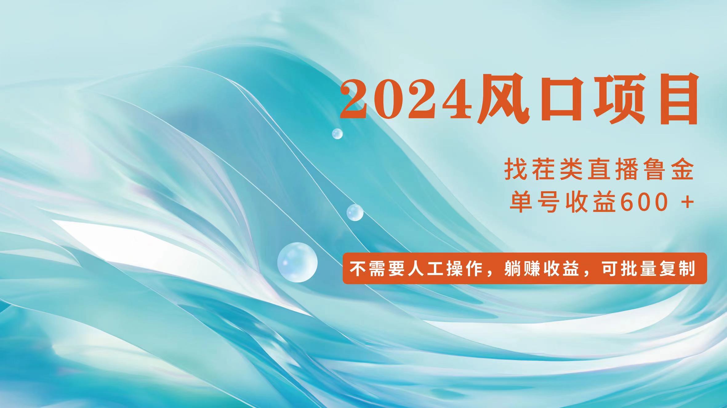 （11868期）小白轻松入手，当天收益600➕，可批量可复制-聊项目