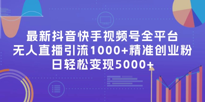 （11970期）最新抖音快手视频号全平台无人直播引流1000+精准创业粉，日轻松变现5000+-聊项目